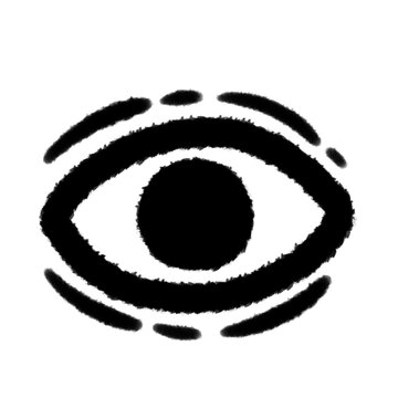 eyes eye png outline cute cartoon handwrite design clipart kids handwritten doodle element