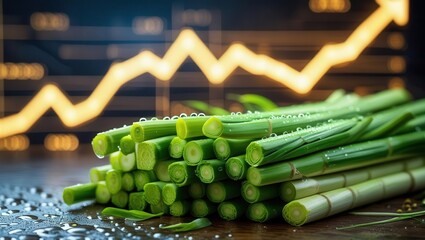 Growing green onions for sustainable business practices in agriculture market trends and economic growth