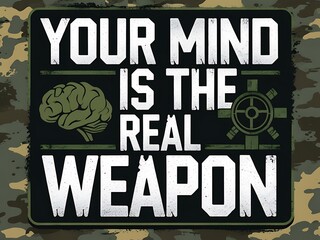 Mind Power Camo Background.