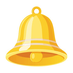 Classic Golden Bell Simple Design