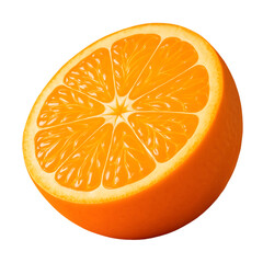  Fresh Orange Slice with Juicy Segments for Healthy Snack or Fruit Ingredient