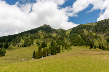 A picturesque view capturing the essence of the alpine experience at the Seealpe mid-station of the...