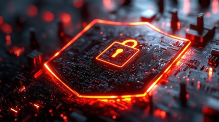 Protective shield on circuit board