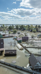 Floods and cyclone, global warming. Climate change,natural disasters the tsunami of nature.The...