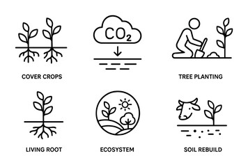 Regenerative Farming Icons