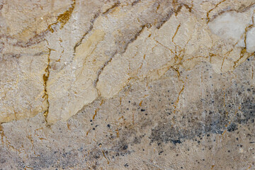 Abstract background of stone wall close up.