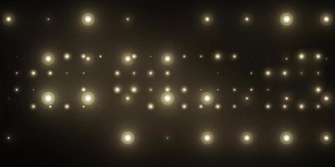 Mirror Ball Disco Lights Star Glitter Club Dance Party Background - Powered by Adobe