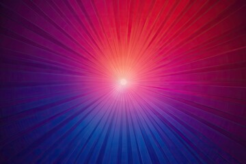 Radiant, vibrant abstract design with radiating color.