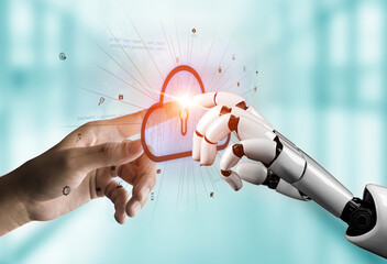 AI artificial intelligence optimizes cloud infrastructure with virtual assistants and intelligent...