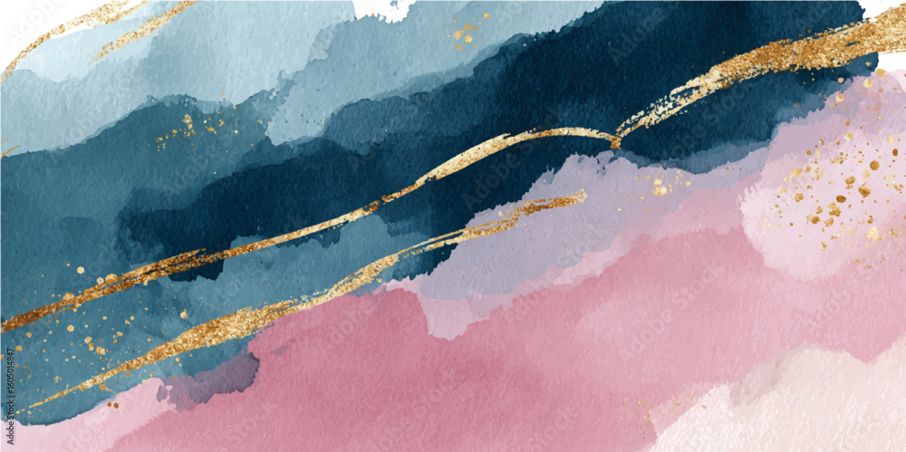 Aufkleber abstract soft gradient blue to light violet textured background with rough surface for digital art. 