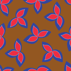 seamless pattern with flowers