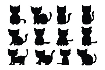 Collection of various zipper pull replacements and accessories for bags and clothing in silhouette