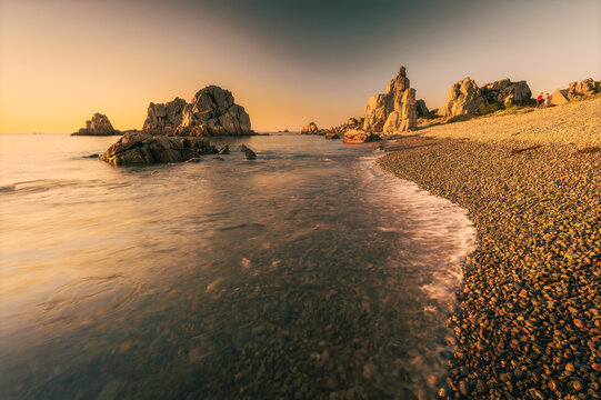 Plage de Pors Scaff &agrave; Plougrescant