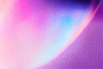 Abstract showing light curves with a grainy texture, featuring purple and pink colors