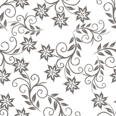 seamless pattern with flowers