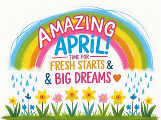 April Rainbow Fresh Starts Dreams. (2)