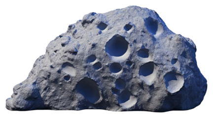 PNG Moon rock blue accessories.