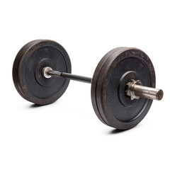 Vintage Barbells Weightlifting Workout Fitness Old School Gym Powerlifting on transparent background