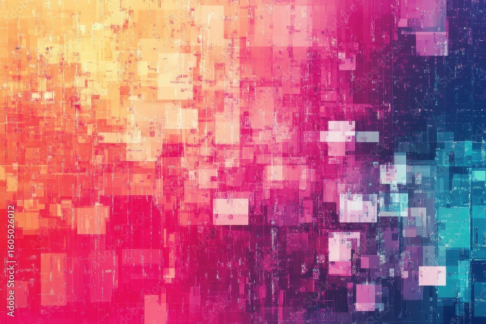 Poster colorful digital gradient background showcasing vibrant hues and textured patterns, colourful digita
