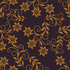 Obraz premium seamless pattern with flowers