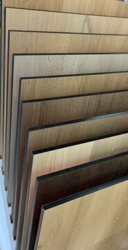 Flooring samples display