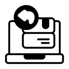 Return Semi Solid Vector Icon