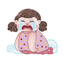 little girl with a teddy bear