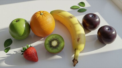 Assorted Fresh Fruits Arrangement