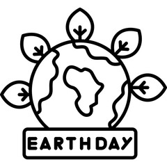 Earth Day Icon
