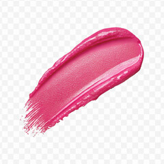  realistic 3d smooth glossy lipstick or paint swatch smear smudge in different color style isolated on white background