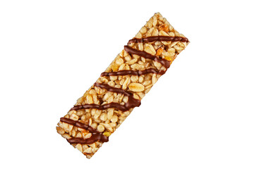 Cereal bar whole grain healthy eating sweet dessert fresh delicious gourmet food background on the table rustic food top view copy space keto and paleo diet vegan and vegetarian food