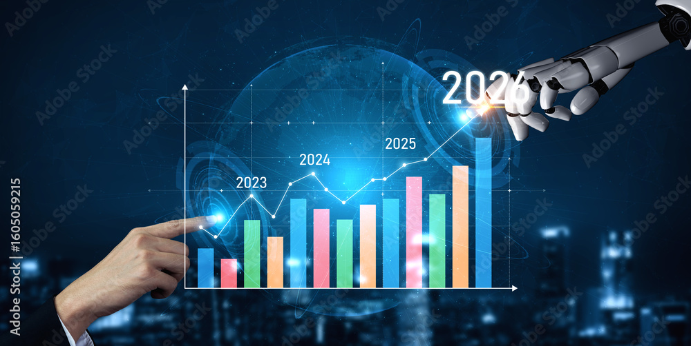 Poster ai enhances business forecasting by analyzing historical data, detecting growth patterns, and predic