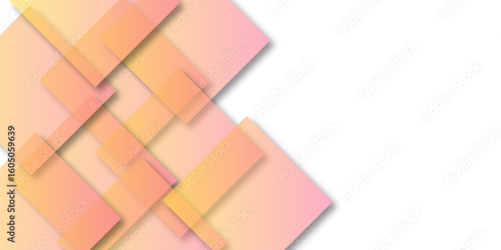 Poster abstract wave element for design pink and white. design template for cover, business. abstract dynam