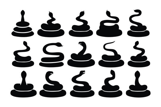 Six silhouetted squirrels in various poses holding nuts against a white background