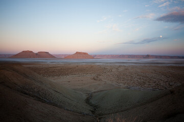 Karyn Zharik depression, Mangystau region, Ustyurt natural reserve, Kazakhstan