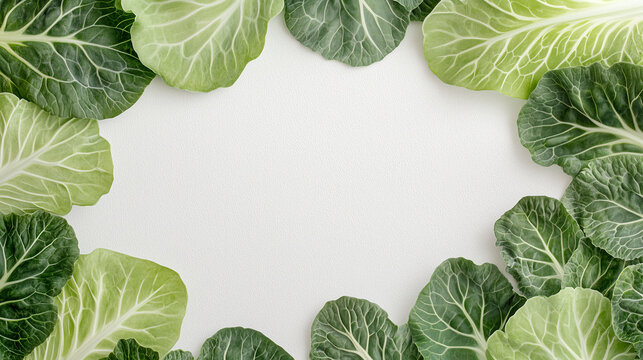 watercolor illustration of cruciferous cabbage family vegetables pattern