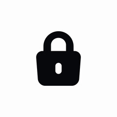 lock safe icon sign vector