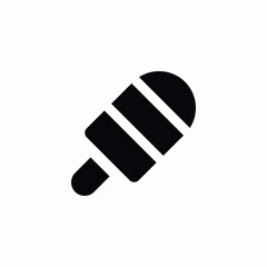 stick ice cream icon sign vector