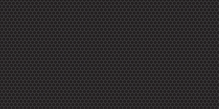 Black carbon fiber texture with a seamless metallic grid pattern for a dark, industrial design