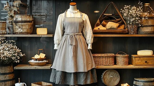 dutch milkmaid&rsquo;s attire video