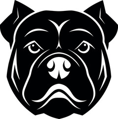 Bulldog Head Vector