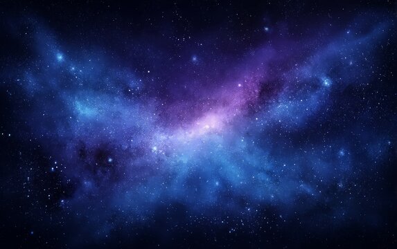 Colorful Nebula In Deep Space