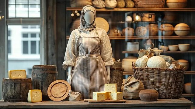 dutch milkmaid&rsquo;s attire video