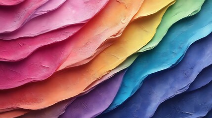 Colorful layered abstract texture