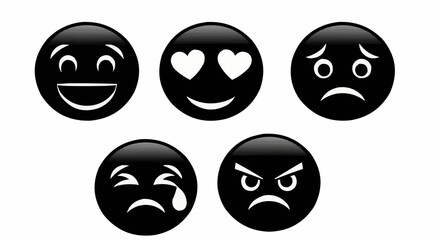 Fototapeta premium Emojis