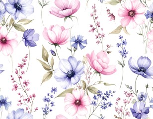 Delicate floral pattern (2)