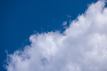 blue sky with clouds