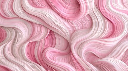 Fototapeta premium Abstract swirls of soft pink and white