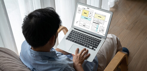 Website design software provide modish template for online retail business and e-commerce