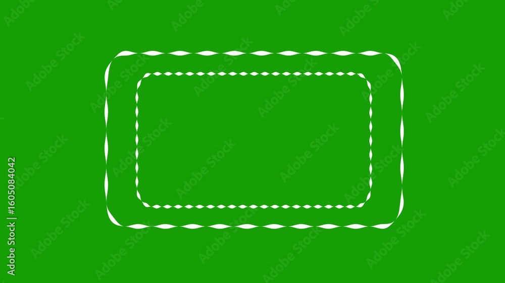 Poster abstract light frame on black background. laser show looped animation. red effect concept design glo